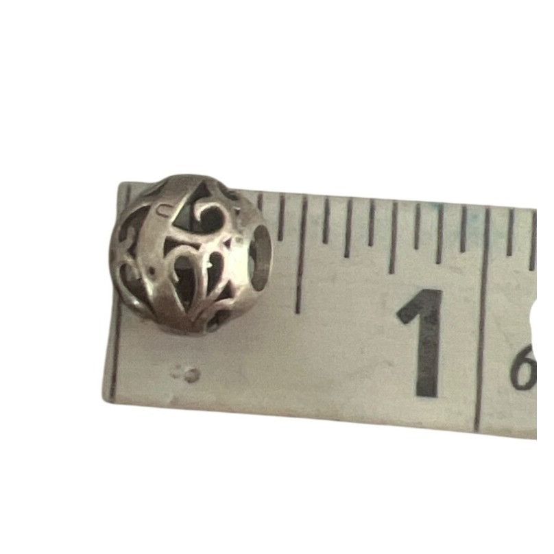 pandora Pandora Sterling Silver Charm Bead I Love You Filagree Bamoe Size ONE SIZE - 4 Thumbnail