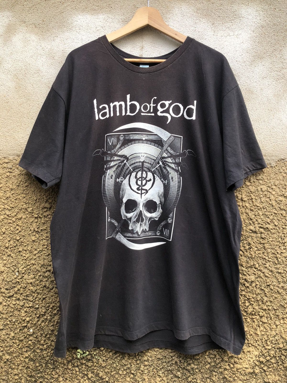 Band Tees × Vintage Vintage Lamb Of God Metal Tshirt Size US XXL / EU 58 / 5 - 1 Thumbnail
