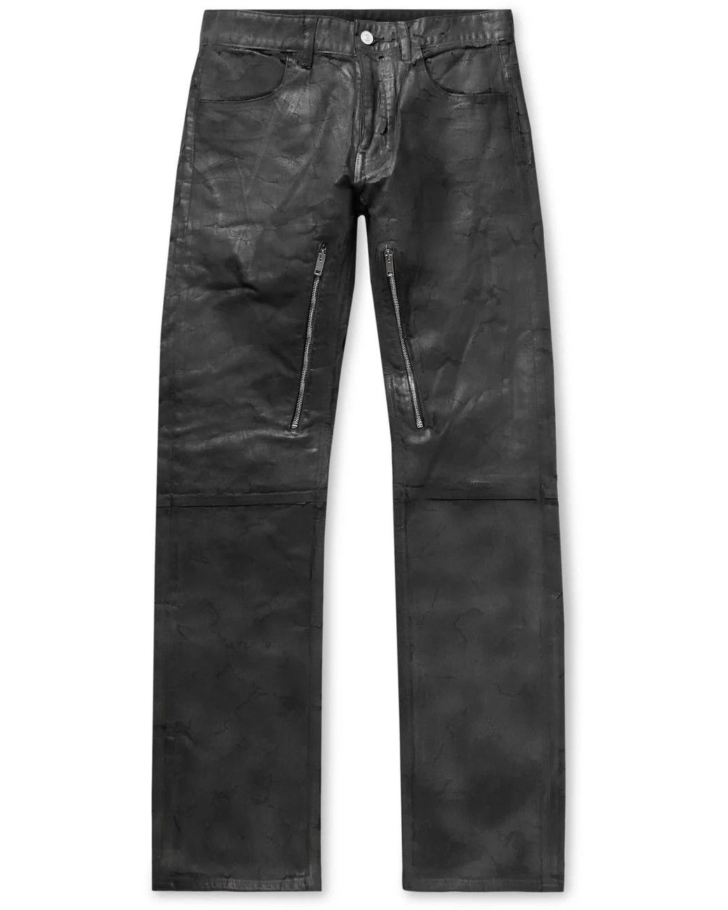 Givenchy Givenchy Zip-detailed Painted Crackled Denim Jeans Size US 32 / EU 48 - 1 Thumbnail