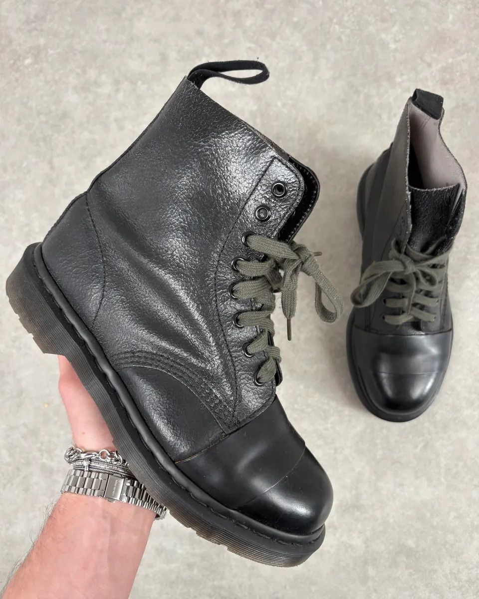 Vintage AW2016 Marni Dr. Martens Black Leather Combat Boots Size US 9 / EU 42 - 1 Thumbnail