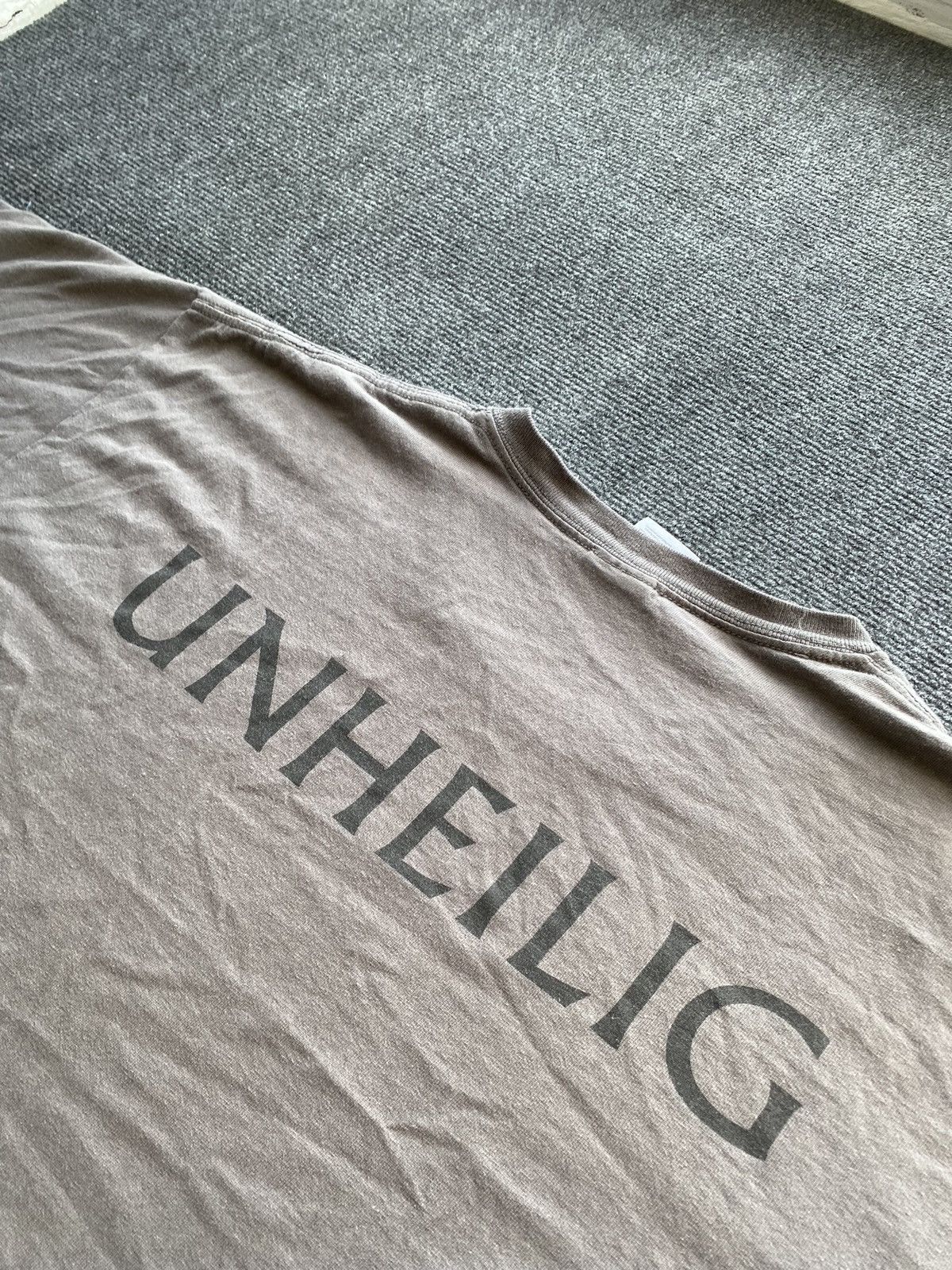 Band Tees 🔥00s Unheilig Band Tour Vintage Brown faded tee Size US XL / EU 56 / 4 - 9 Thumbnail