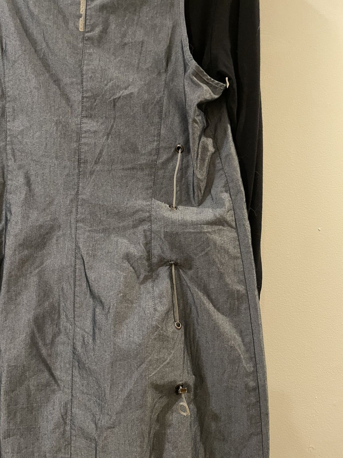 Cop Copine Vintage 2 piece Cop Copine Grey Dress Size L / US 10 / IT 46 - 4 Thumbnail