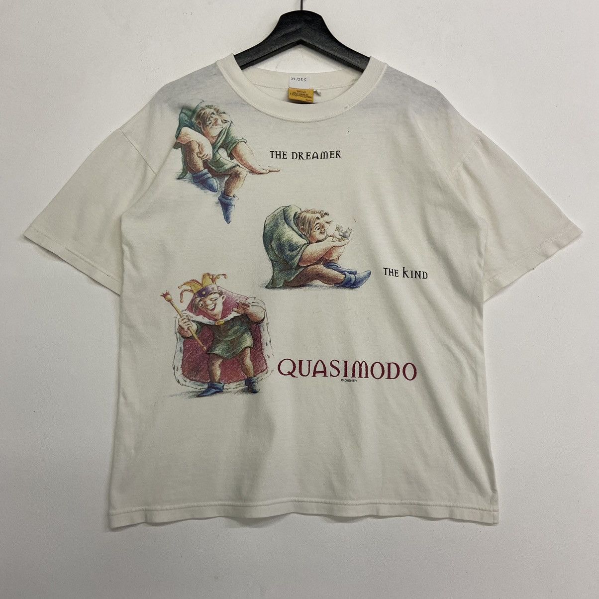 Cartoon Network × Disney × Vintage Vintage Disney The Hunchback of Notre Dame T-shirt Size US M / EU 48-50 / 2 - 2 Thumbnail