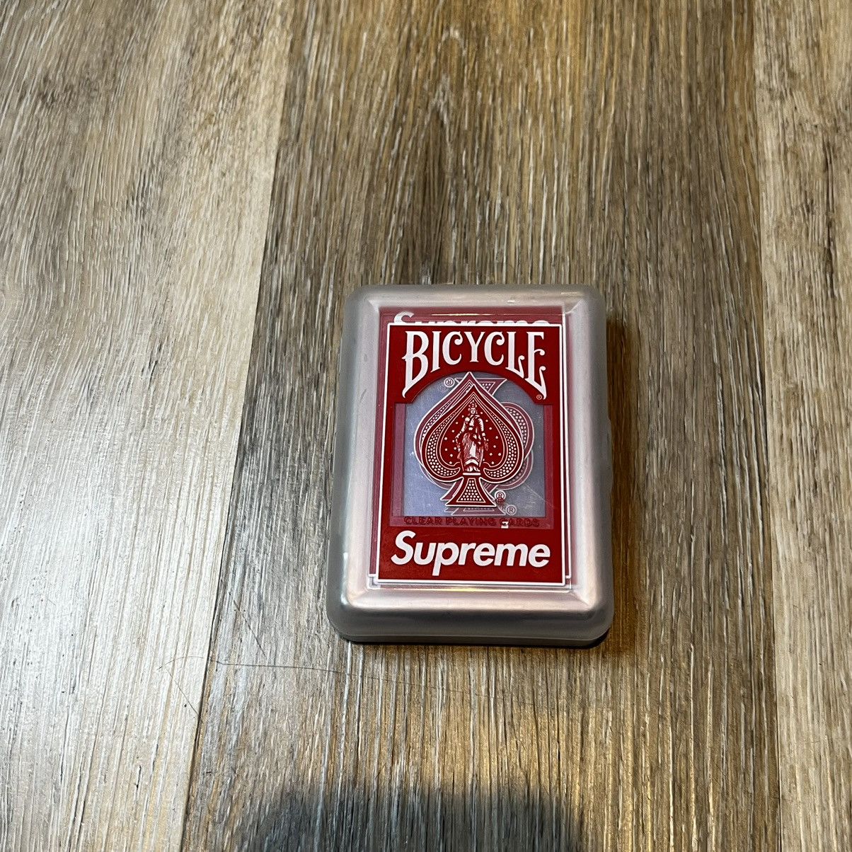 その他 Supreme - Supreme Bicycle Clear Playing Cards Supreme Bicycle Clear Playing Cards Red - FW20 - US