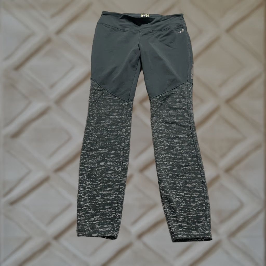 Vintage BCG Bioviz 360 Reflective Leggings Womens Medium Gray Active 29x29 Size 32" / US 10 / IT 46 - 1 Thumbnail