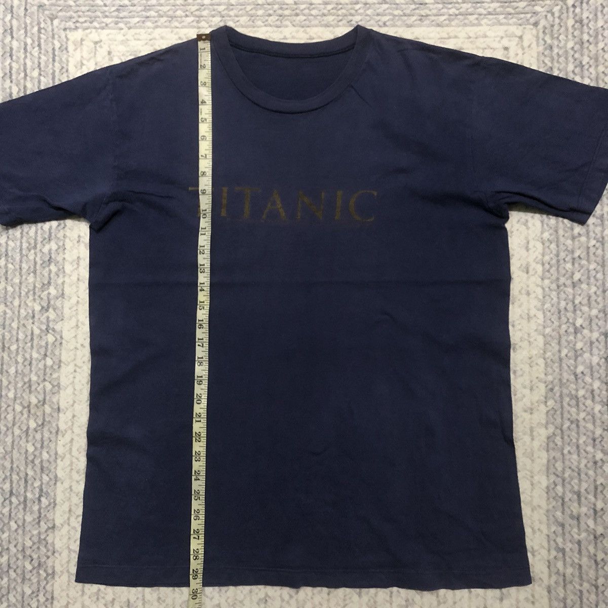 Rap Tees × Vintage Rare Distressed Vintage 90 Titanic Spellout Movie Tees Size US XL / EU 56 / 4 - 16 Thumbnail