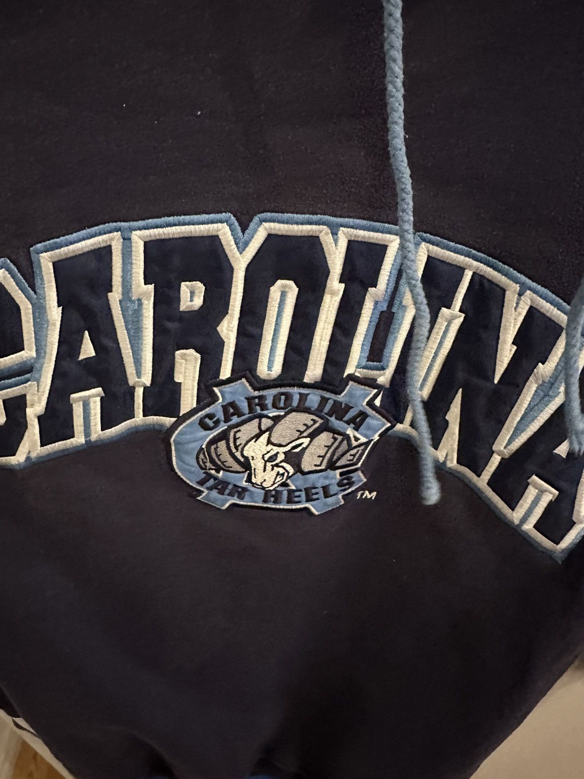 Starter Starter Hoodie Pullover North Carolina Size M Tar Heels Size US M / EU 48-50 / 2 - 7 Thumbnail