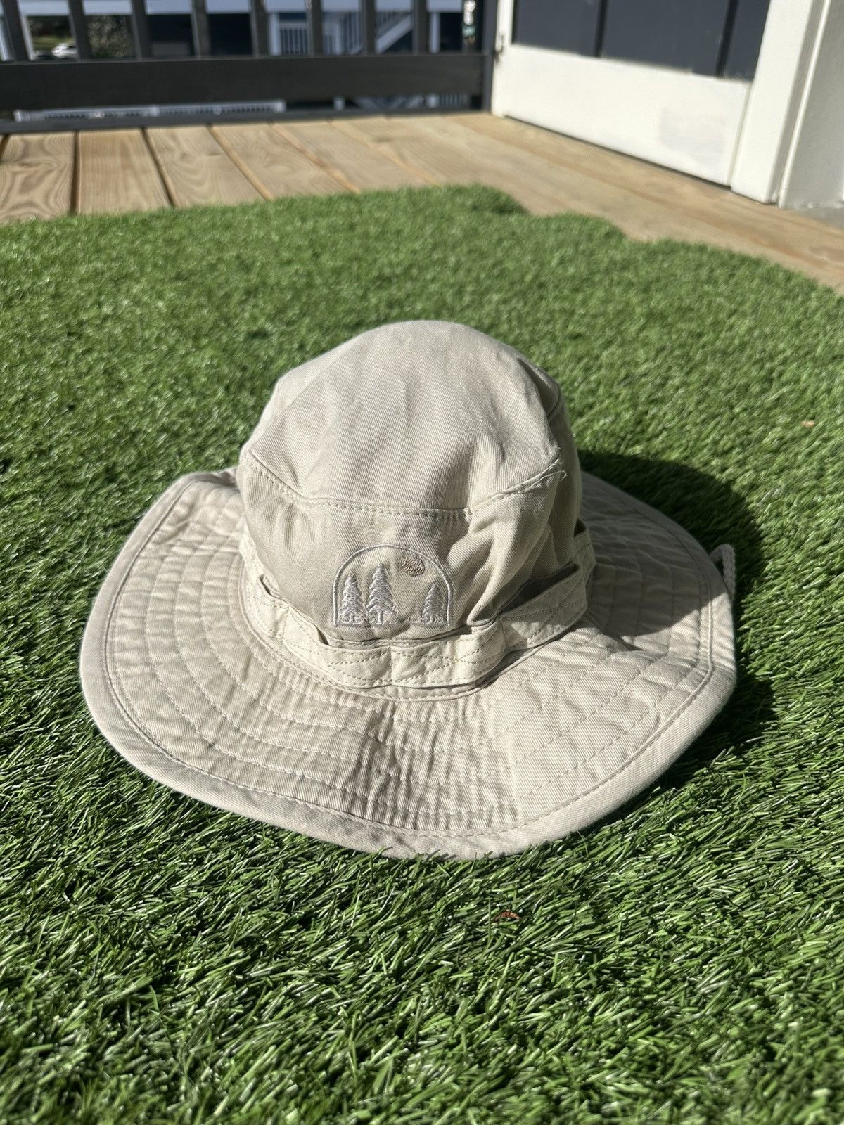 Other Outdoor Hunting Fishing Strap Bucket Hiking Hat Beige Khaki Size ONE SIZE - 1 Thumbnail
