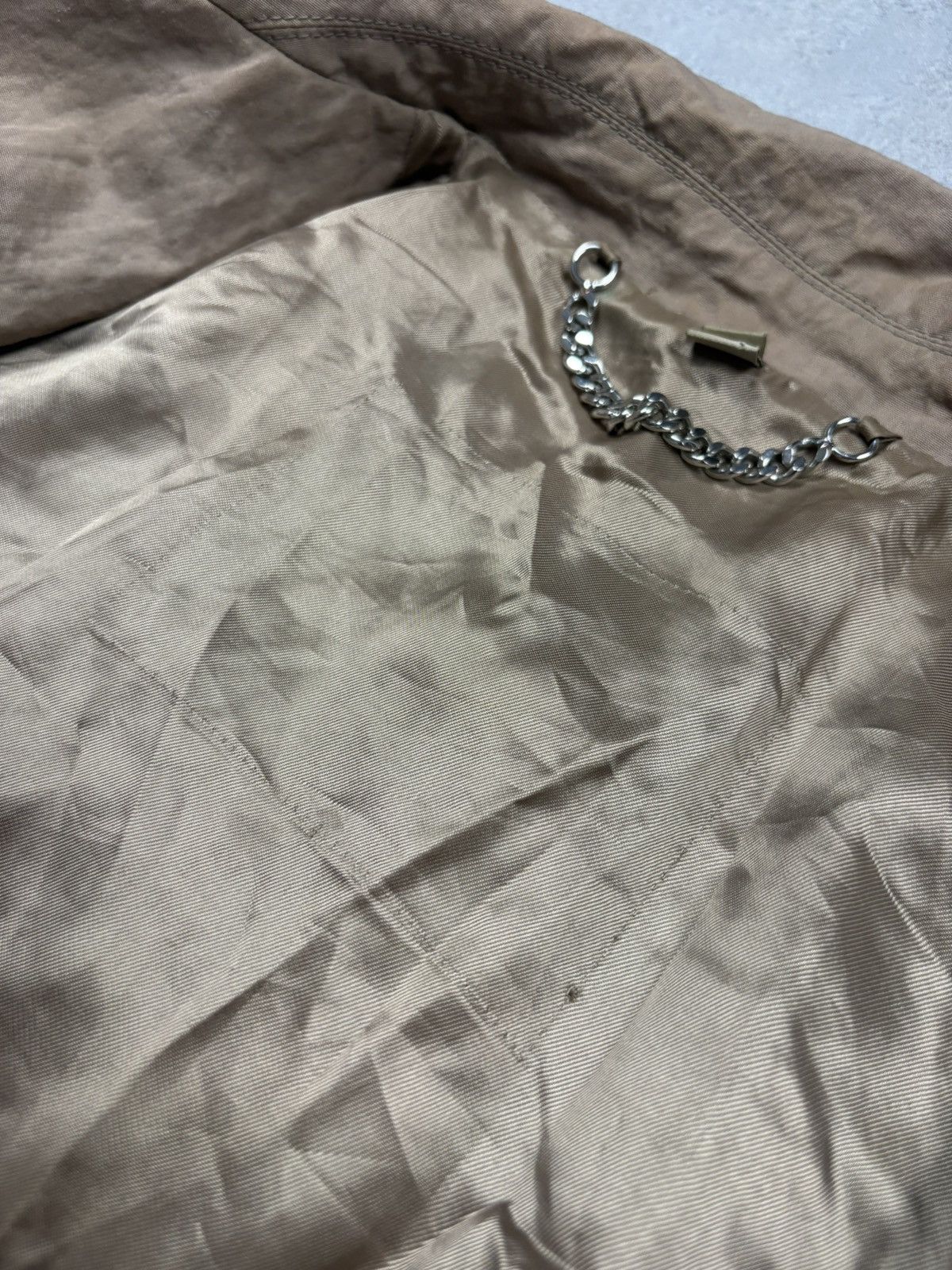 Burberry Burberry Runway Showroom Sample Trench Coat In Taupe Beige Size S / US 4 / IT 40 - 19 Thumbnail