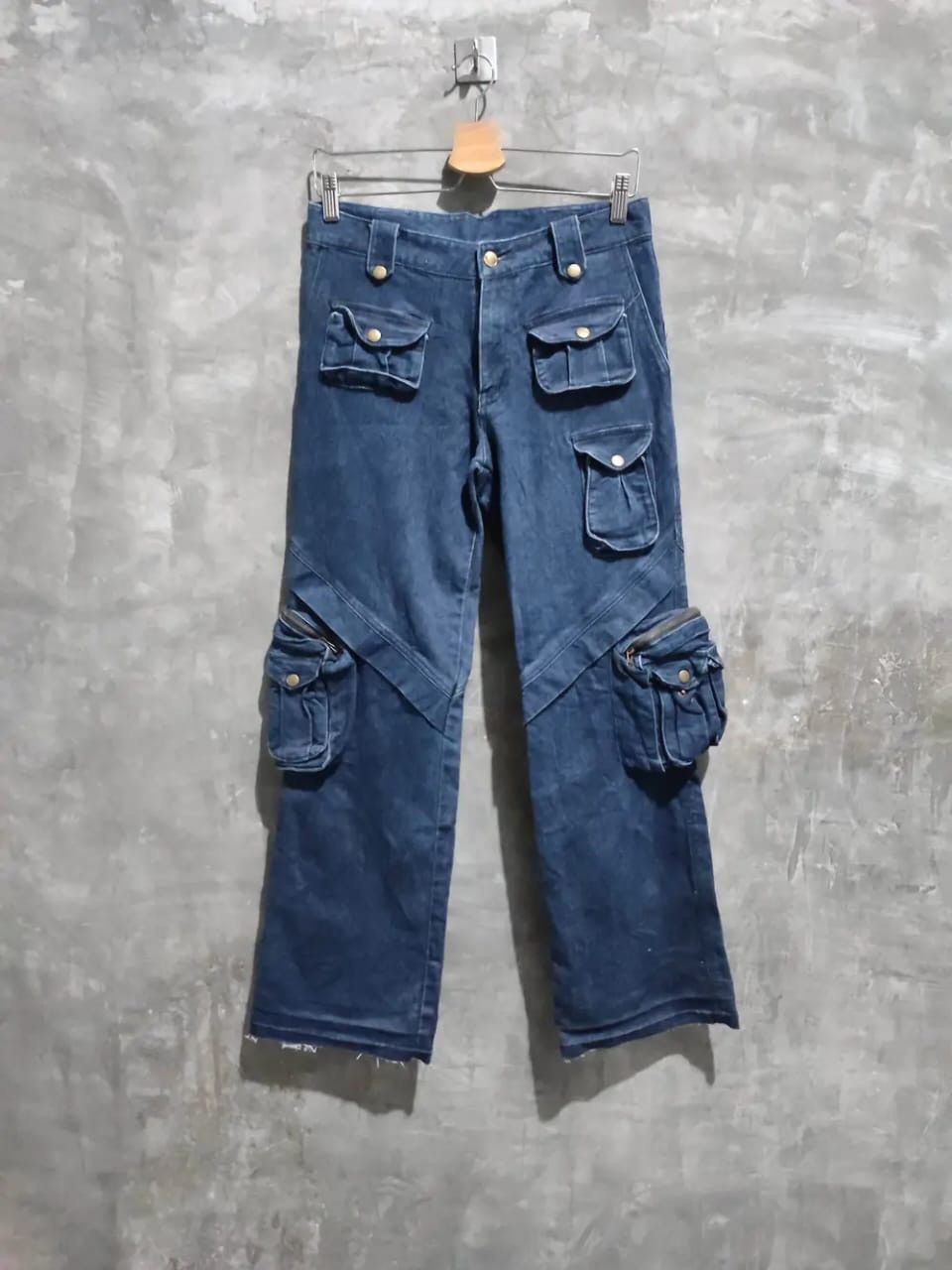 Japanese Brand Dalin Multipocket 3D Pocket Cargo Pants release hem Size 30" / US 8 / IT 44 - 1 Thumbnail