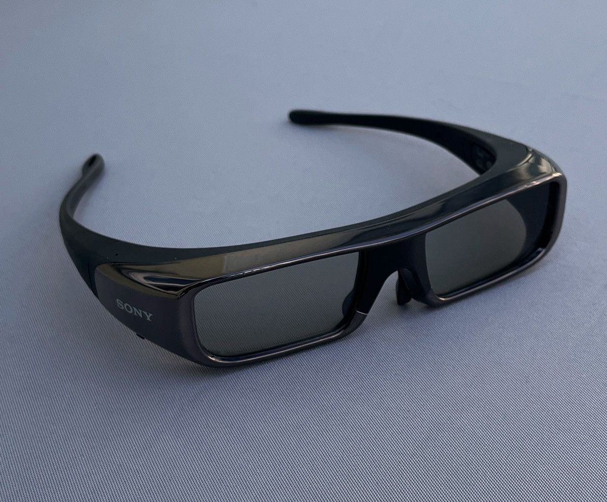 🔥Rare 90’s SONY 3D Oversized Sunglasses OG Shield Mask