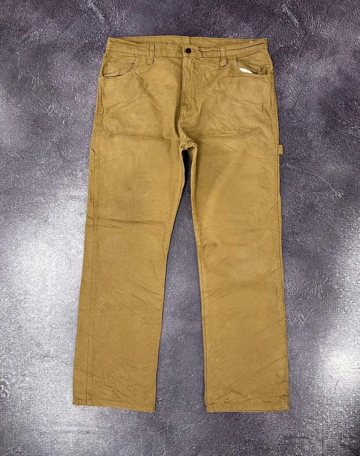 Dickies × Vintage Vintage Dickies USA Hype Work Straight Fit Baggy Pants Size US 36 / EU 52 - 2 Thumbnail