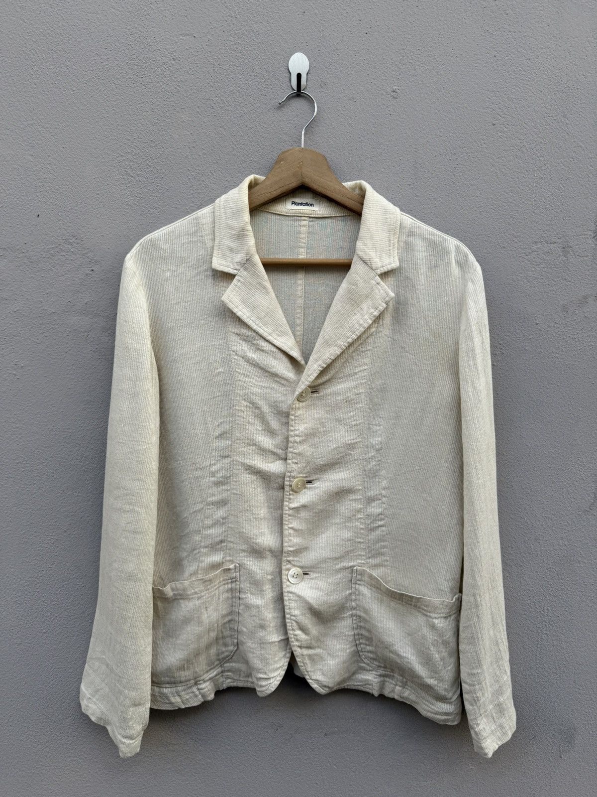 Issey Miyake Plantation by ISSEY MIYAKE Linen Overshirt Size US M / EU 48-50 / 2 - 1 Thumbnail