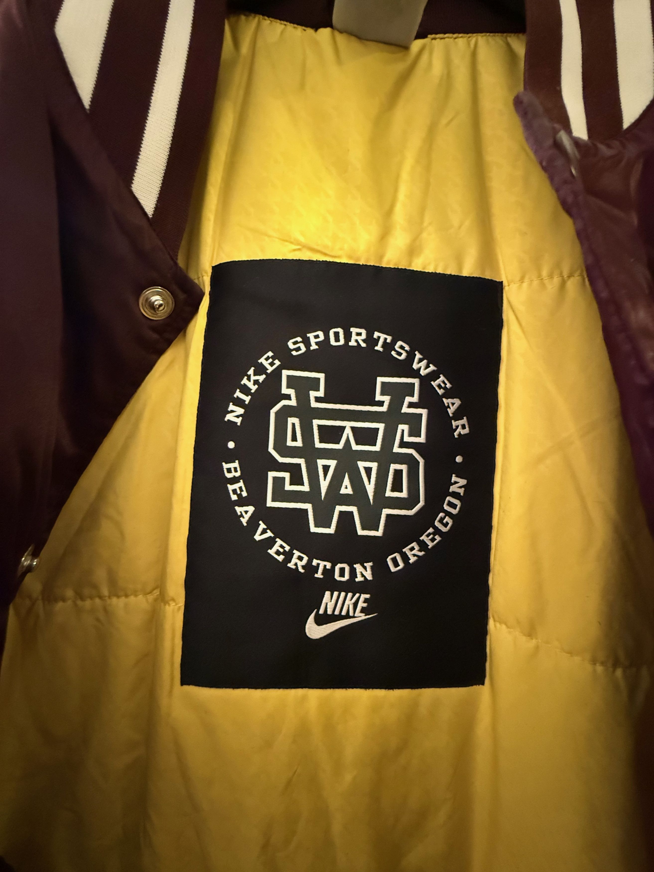 Nike Vintage Nike Varsity Destroyer Jacket Size US S / EU 44-46 / 1 - 3 Thumbnail