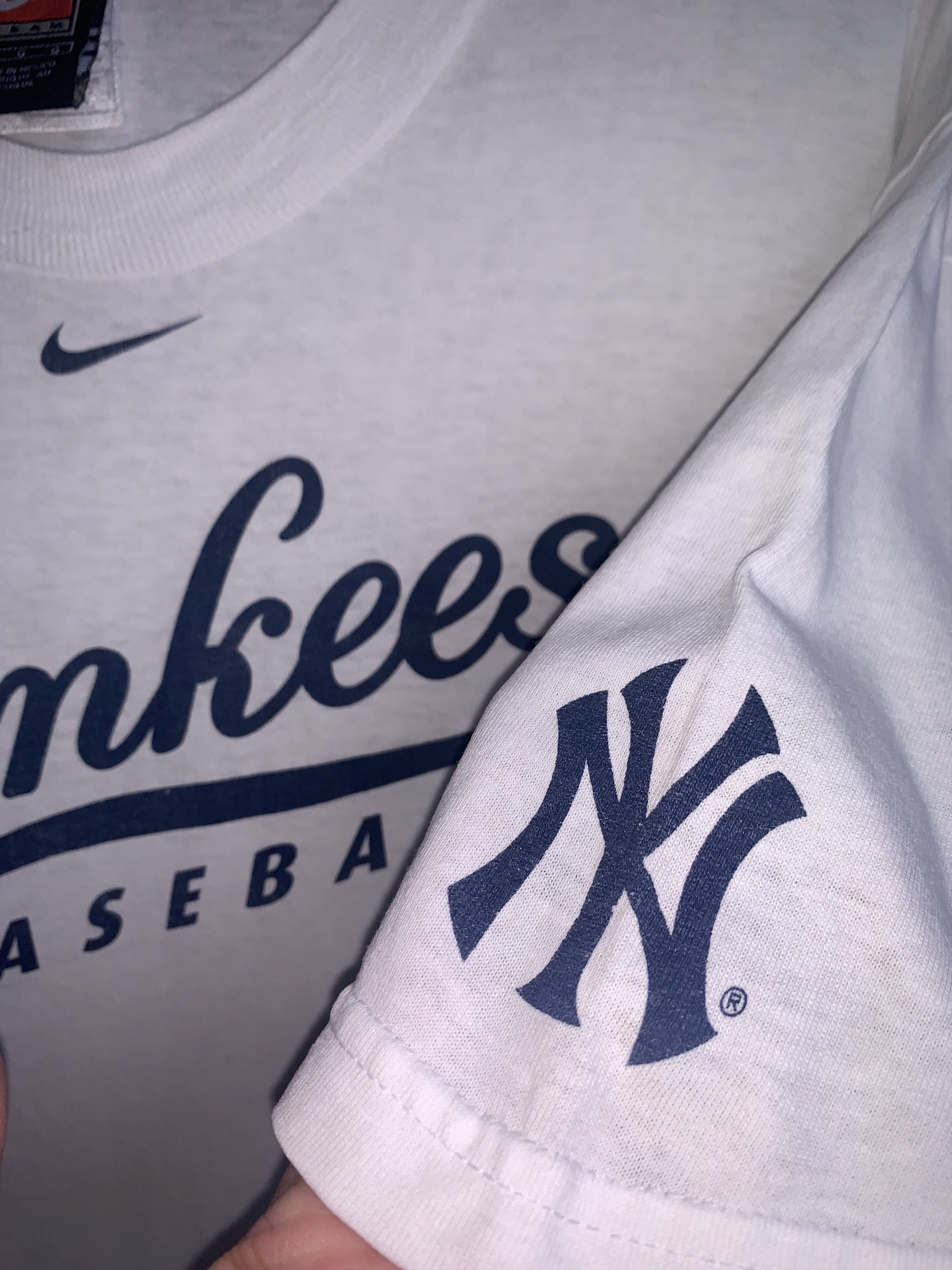 Nike Nike Centre Yankees Baseball NY Vintage Shirt Size US L / EU 52-54 / 3 - 4 Thumbnail