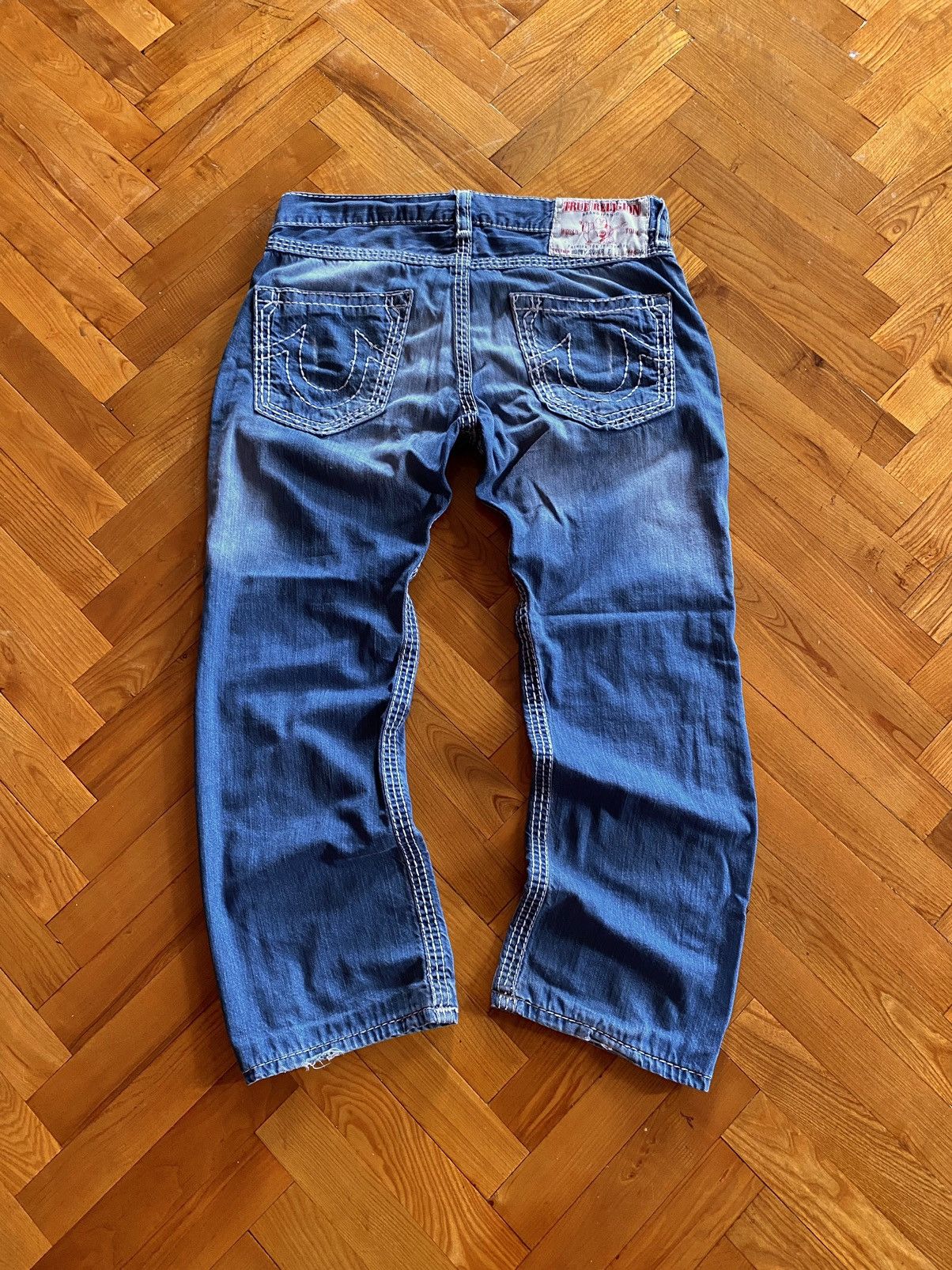 Vintage Faded True Religion Baggy Jeans - Main Image