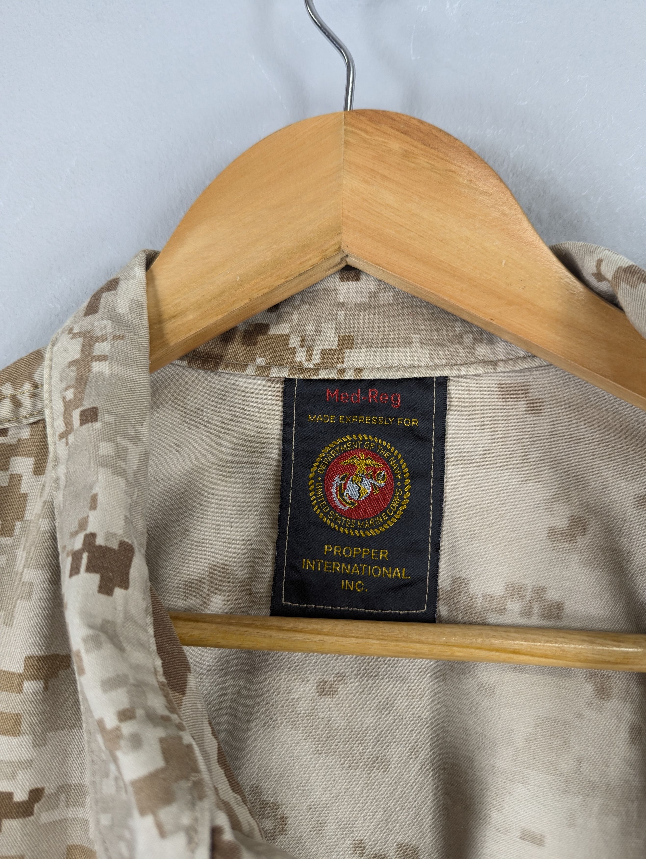 Vintage Vintage Desert Marpat USMC Military Jacket Size US M / EU 48-50 / 2 - 13 Thumbnail