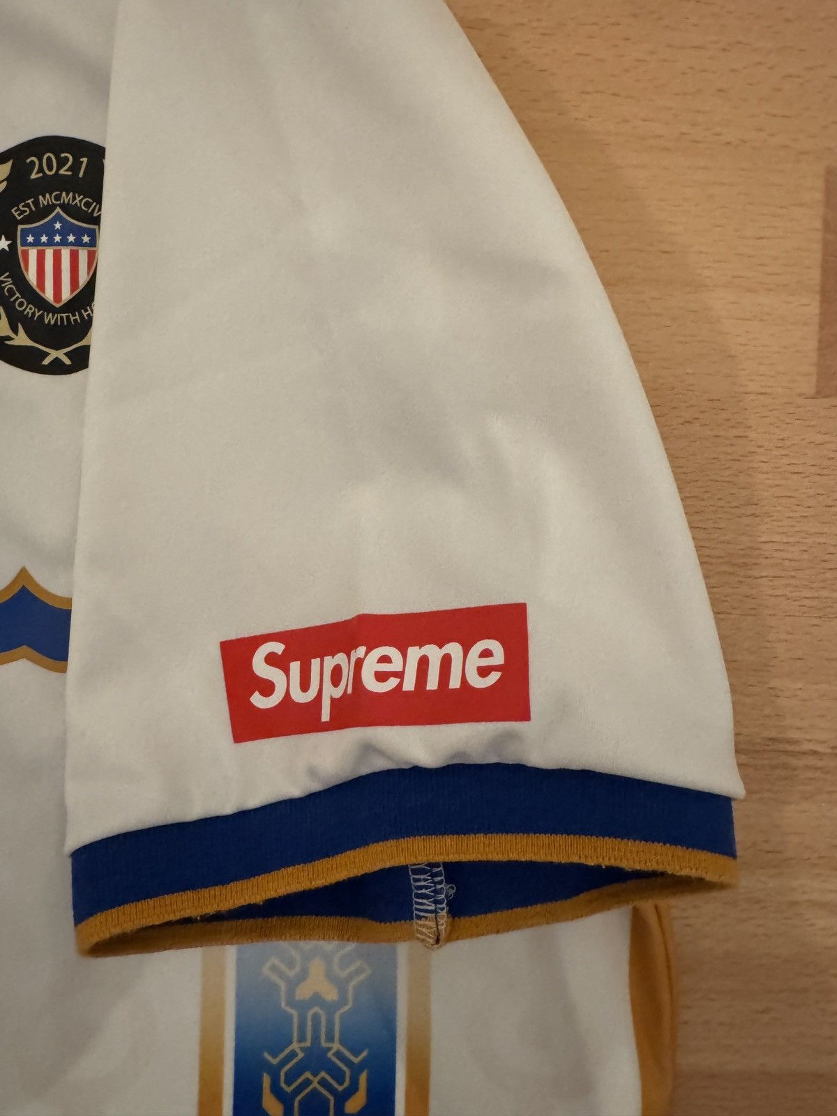 Supreme Supreme Arabic jersey Size US M / EU 48-50 / 2 - 4 Thumbnail