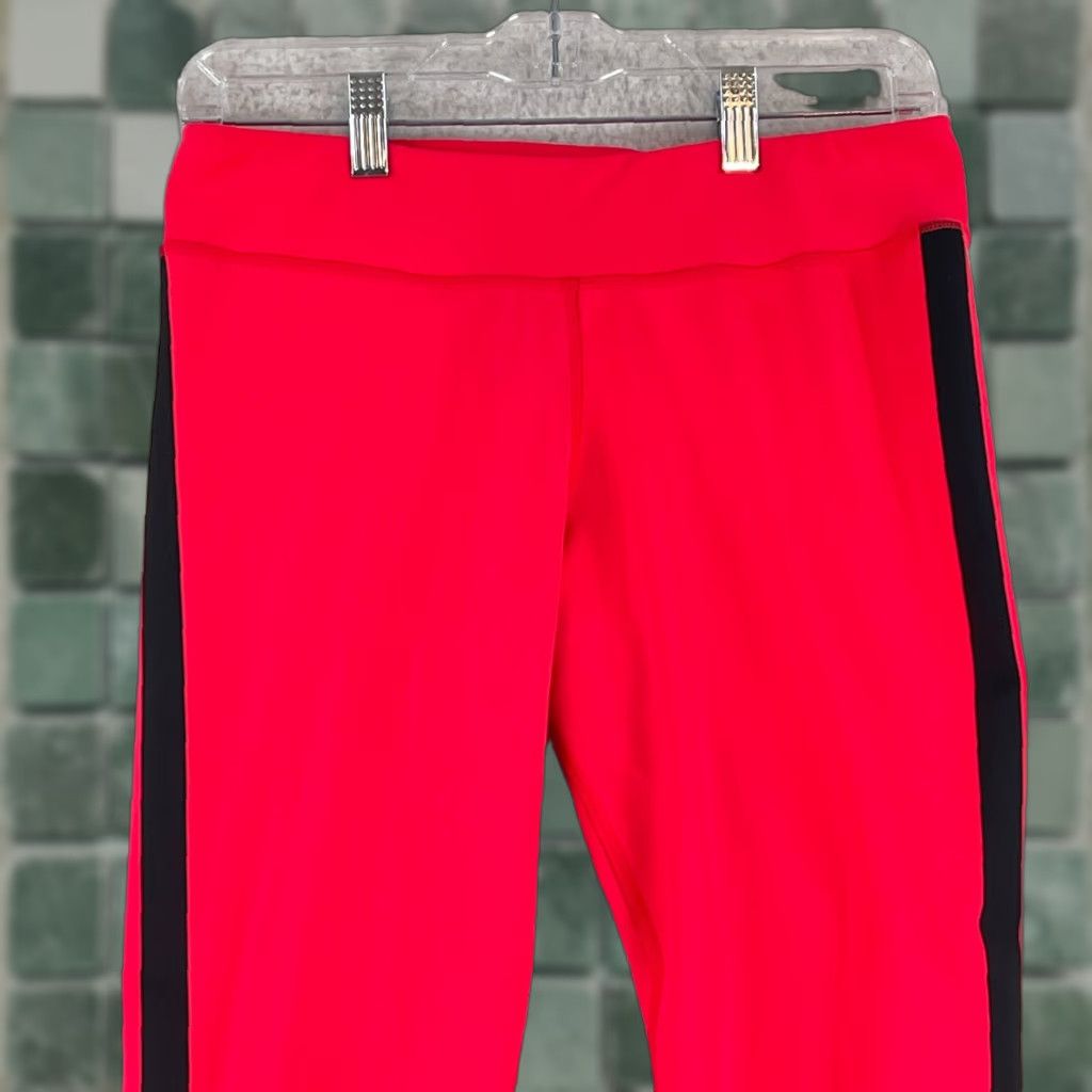 Reebok Reebok Leggings Womens Medium Pink Full Length Athletic Yoga Gym Workout Pull On Size 32" / US 10 / IT 46 - 1 Thumbnail