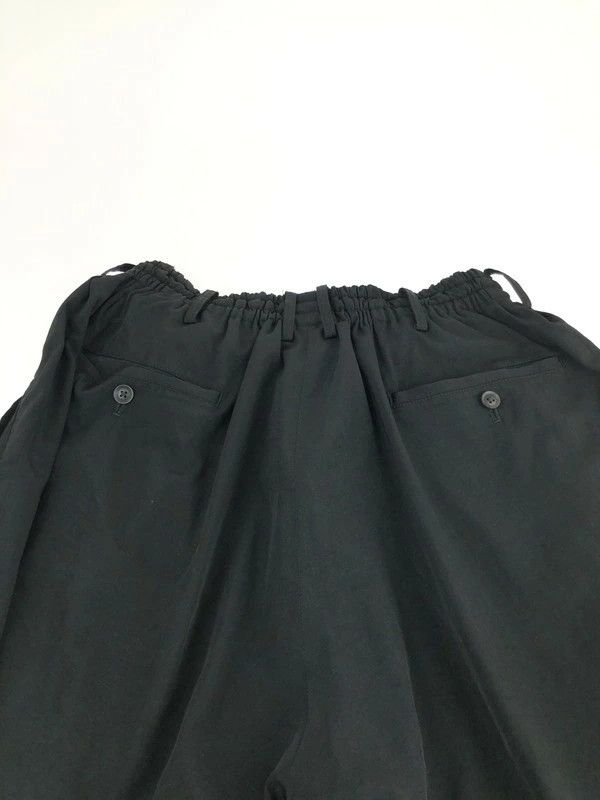 Yohji Yamamoto POUR HOMME 21SS TUXEDO STRING OPEN RIB PANTS HD-P45-500 Size US 35 - 5 Thumbnail