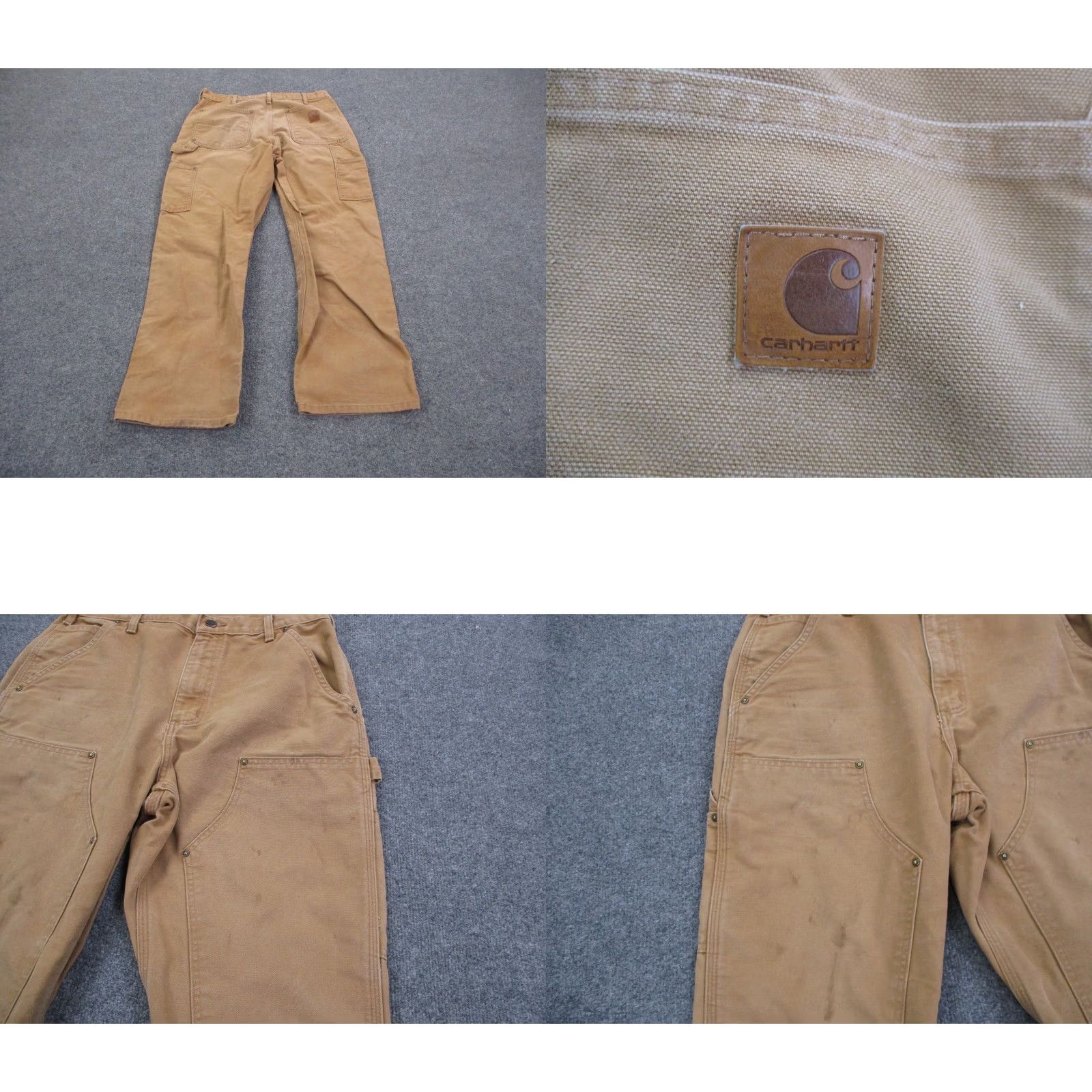 Carhartt Carhartt Pants Men 32 X 30 Beige Original Dungaree Carpenter Workwear B136 Size US 32 / EU 48 - 9 Thumbnail