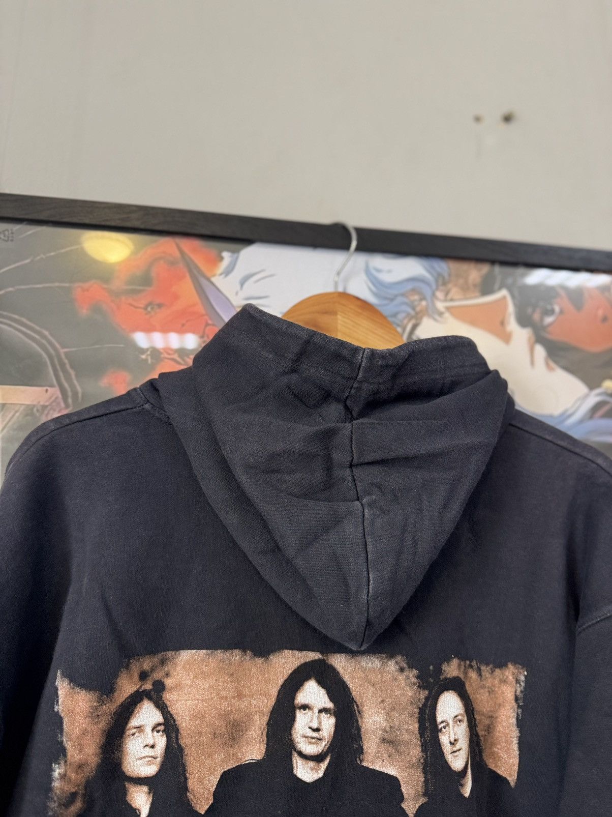 Band Tees Vintage 90s Blind Guardian Mirror Mirror black hoodie Size US XL / EU 56 / 4 - 7 Thumbnail