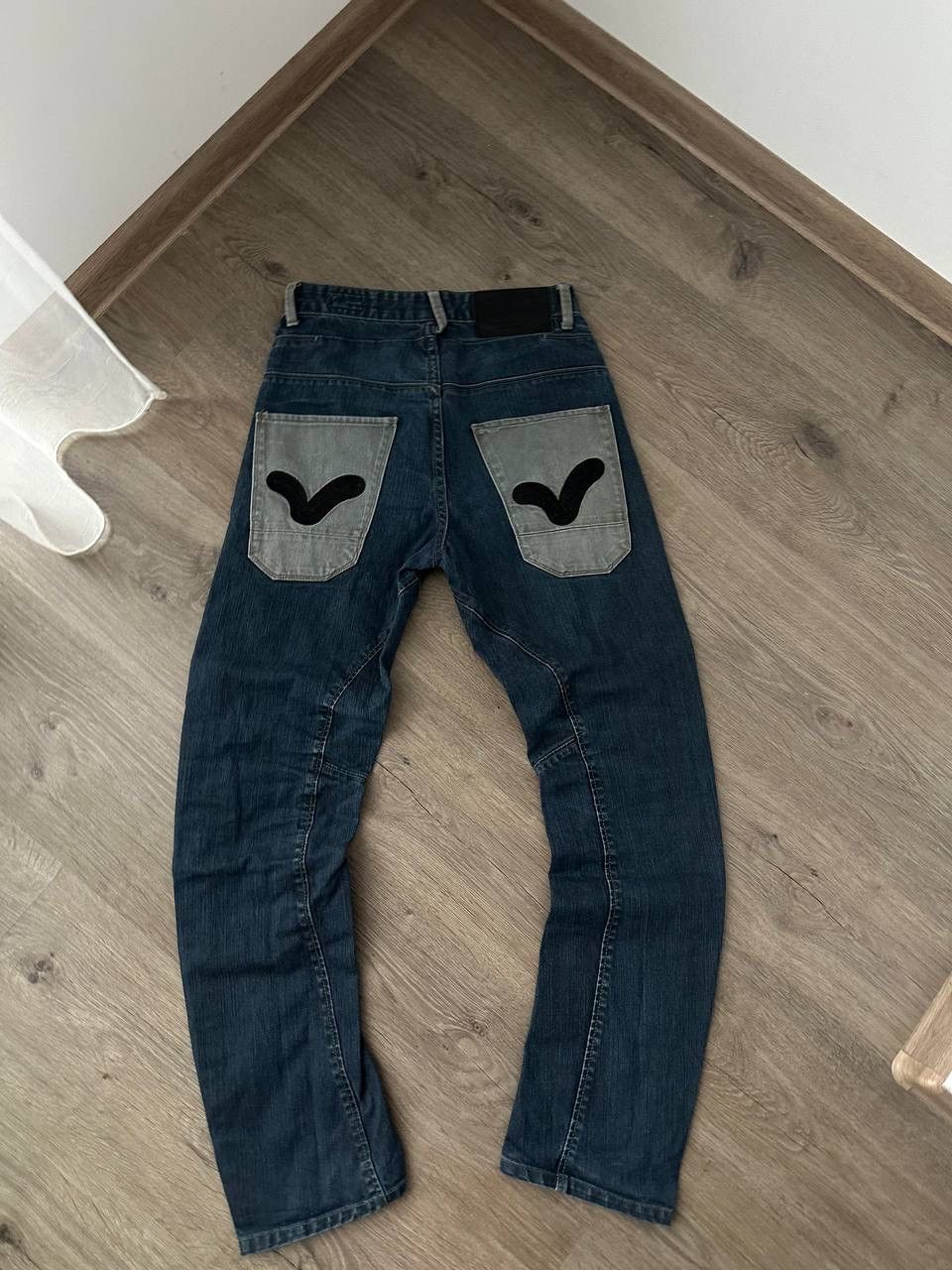 Japanese Brand × Vintage Vintage Japanese Denim Big Logo Y2K Pants Size US 28 / EU 44 - 3 Thumbnail