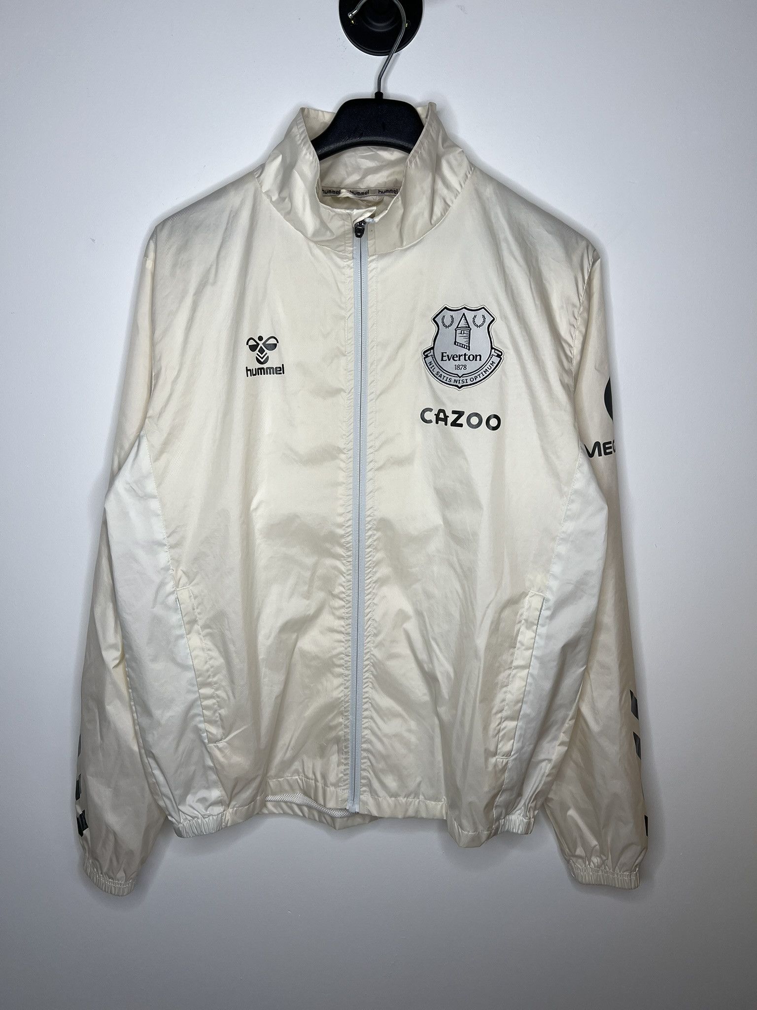Hummel EVERTON 2021 2022 TRAINING FOOTBALL SOCCER TRACK TOP JACKET Size US M / EU 48-50 / 2 - 1 Thumbnail