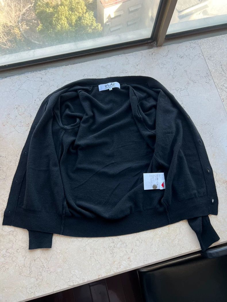 Comme des Garcons Comme Des Garcons Cardigan with red heart Size M / US 6-8 / IT 42-44 - 3 Thumbnail