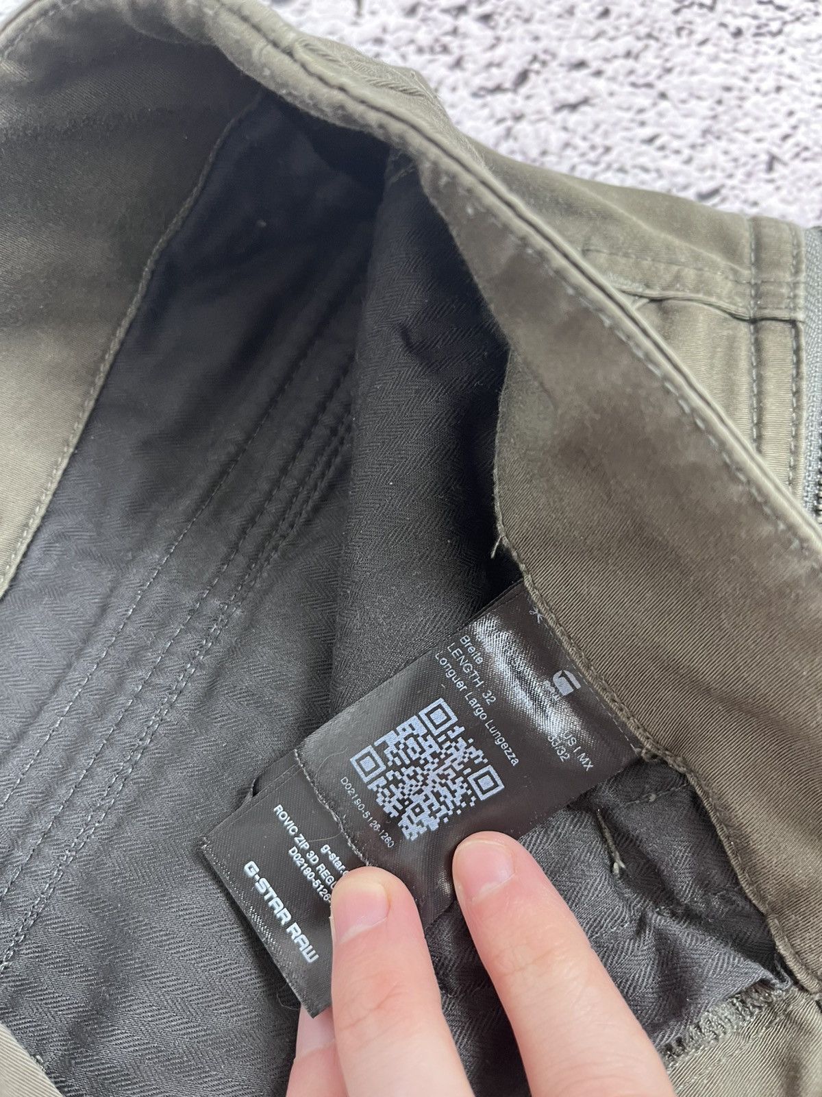 G-Star G Star Rovic Multi Pocket Avant Garde Cargo Pants Size US 33 - 8 Thumbnail
