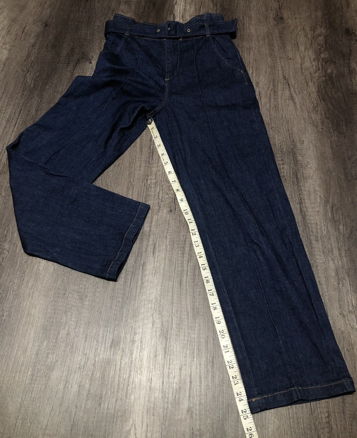 Designer × Japanese Brand Japanese Brand Feroux Onward Kashiyama Co Jeans With Belt Size 28" / US 6 / IT 42 - 2 Thumbnail