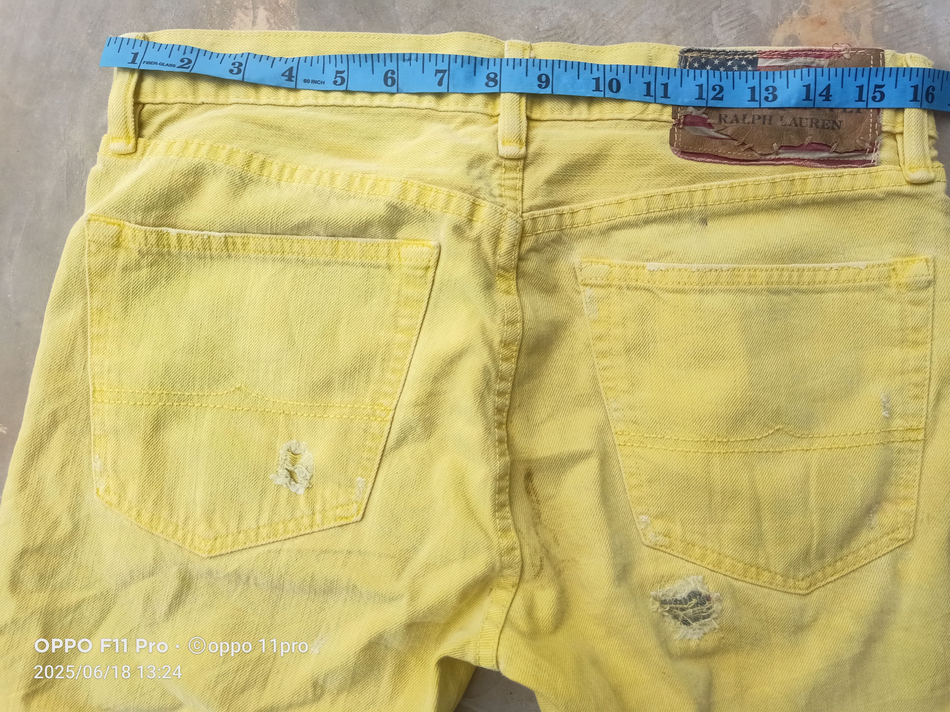 Polo Ralph Lauren × RRL Ralph Lauren Polo Ralph Lauren Denim Surpply Slim Men Cotton Size US 32 / EU 48 - 12 Thumbnail