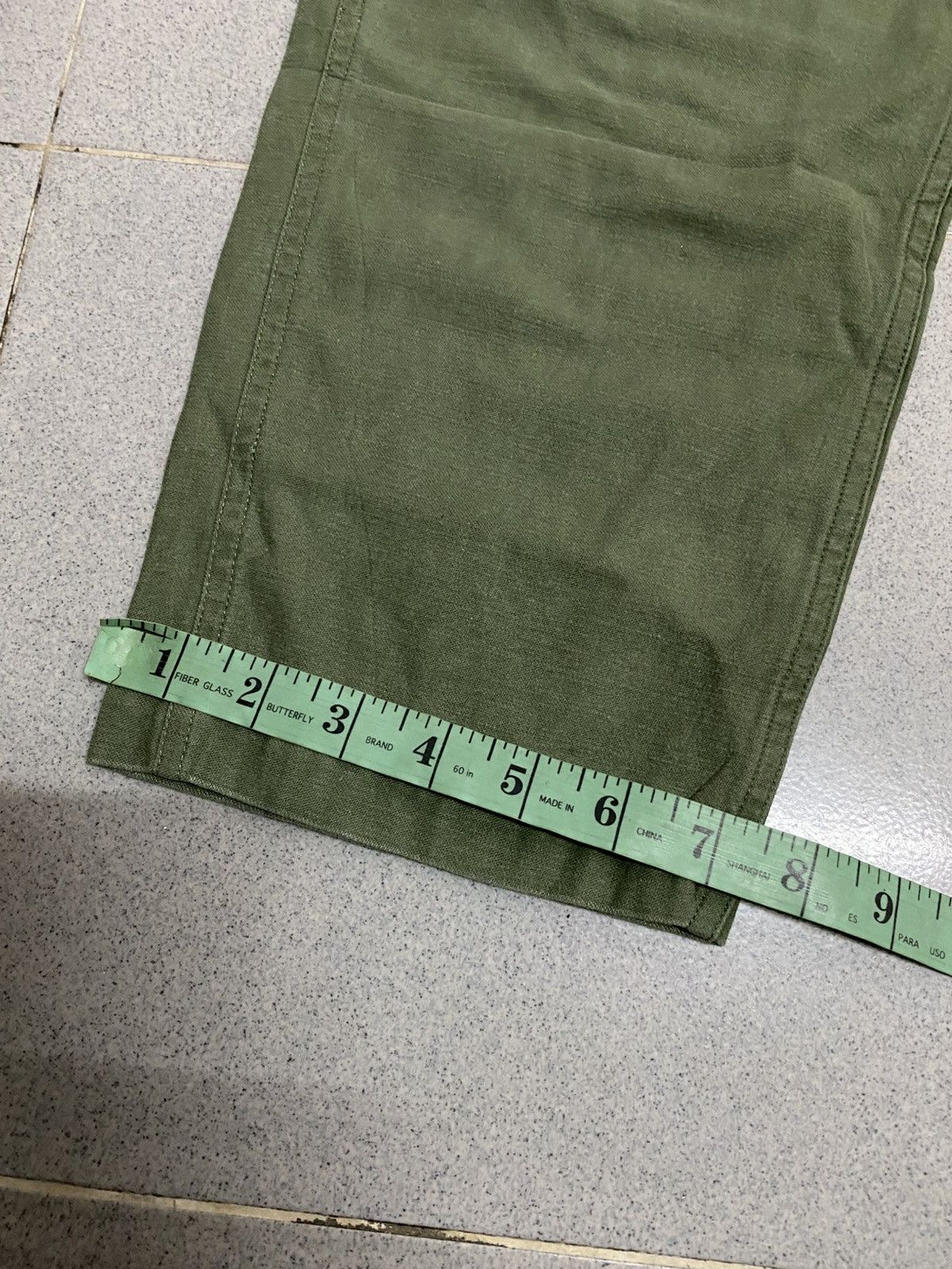 Japanese Brand Vintage The Shinzone tokyo city pants olive green Size US 28 / EU 44 - 8 Thumbnail