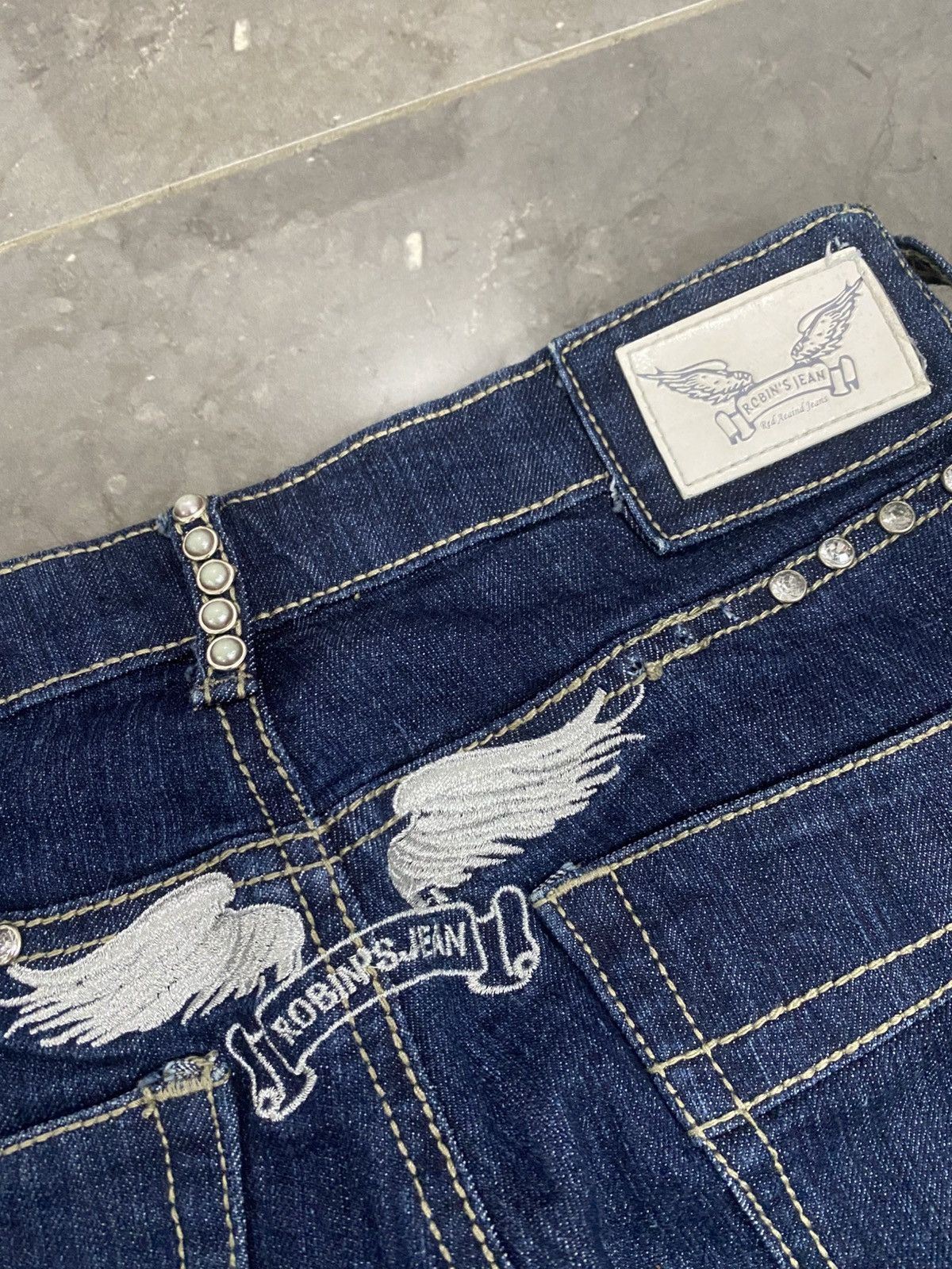 Robins Jeans Robins Jeans Short Studed Pants Size 27" / US 4 / IT 40 - 5 Thumbnail