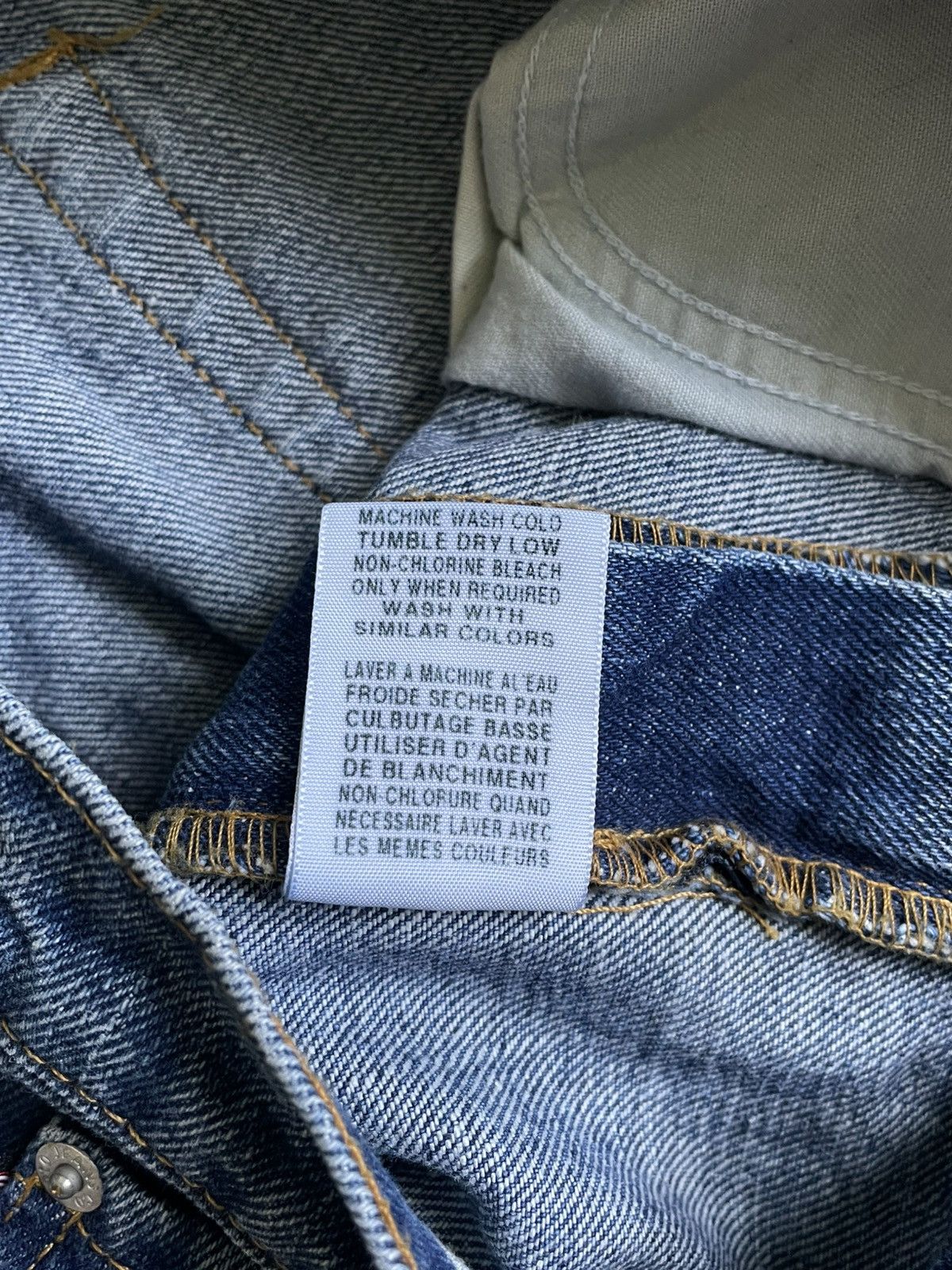 Polo Ralph Lauren × Vintage Vintage Polo Ralph Lauren Denim Y2K Baggy Jeans Size US 31 - 10 Thumbnail