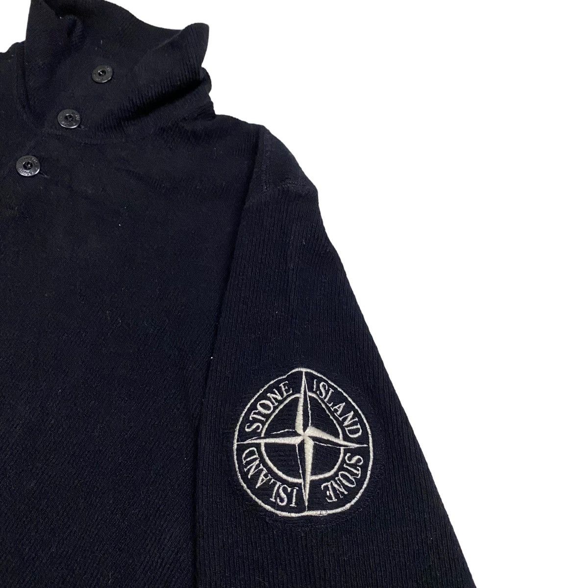 Stone Island STONE ISLAND HALF BUTTON SWEATER Size US XL / EU 56 / 4 - 8 Thumbnail