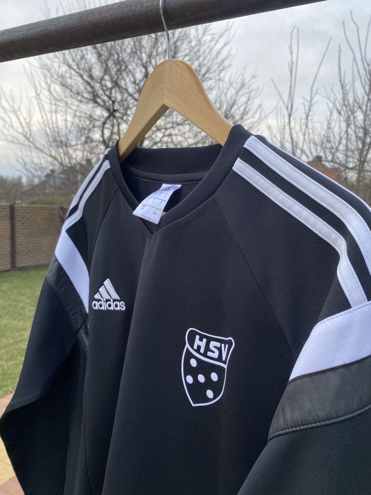 Adidas Adidas black training sweatshirt HSV Maurer Sport, new Size US L / EU 52-54 / 3 - 6 Thumbnail