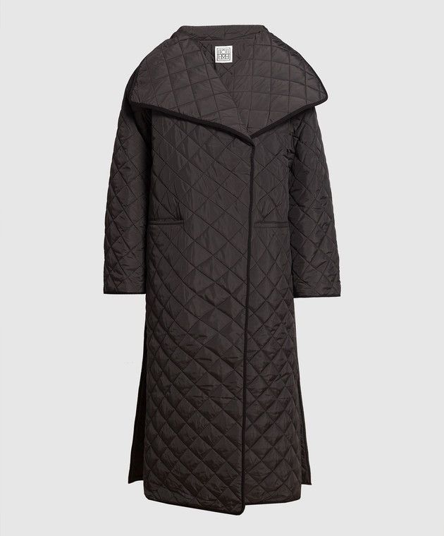 Toteme Totême Black Signature Quilted Coat size XXS Size XXS / US 00 / IT 34 - 7 Thumbnail