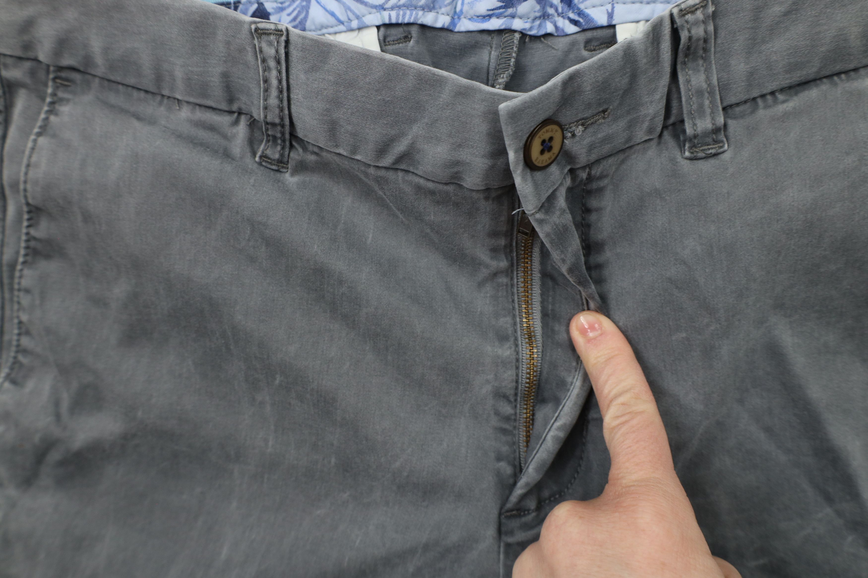 Tommy Bahama × Vintage Tommy Bahama Stonewash Pigment Dye Stretch Chino Pants Gray Size US 34 / EU 50 - 6 Thumbnail