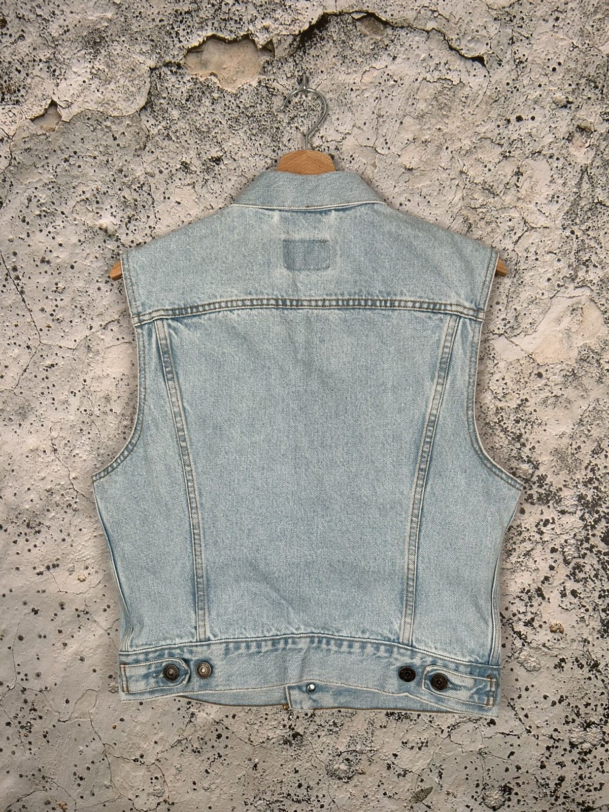 Levi's Vintage 1992 Archive Levi’s 90s Denim Vest Jeans Rare Size US S / EU 44-46 / 1 - 4 Thumbnail