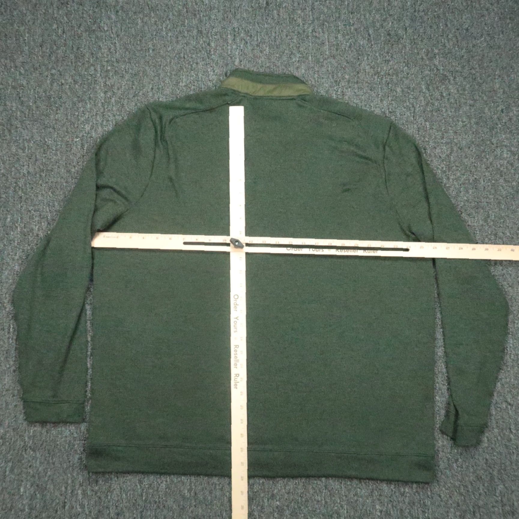 johnnie-O Johnnie-O Pullover Shirt Men 2XL Elm Green 1/4 Zip Mock Neck Lightweight Breathable Casual Activewear Golf Size US XXL / EU 58 / 5 - 4 Thumbnail