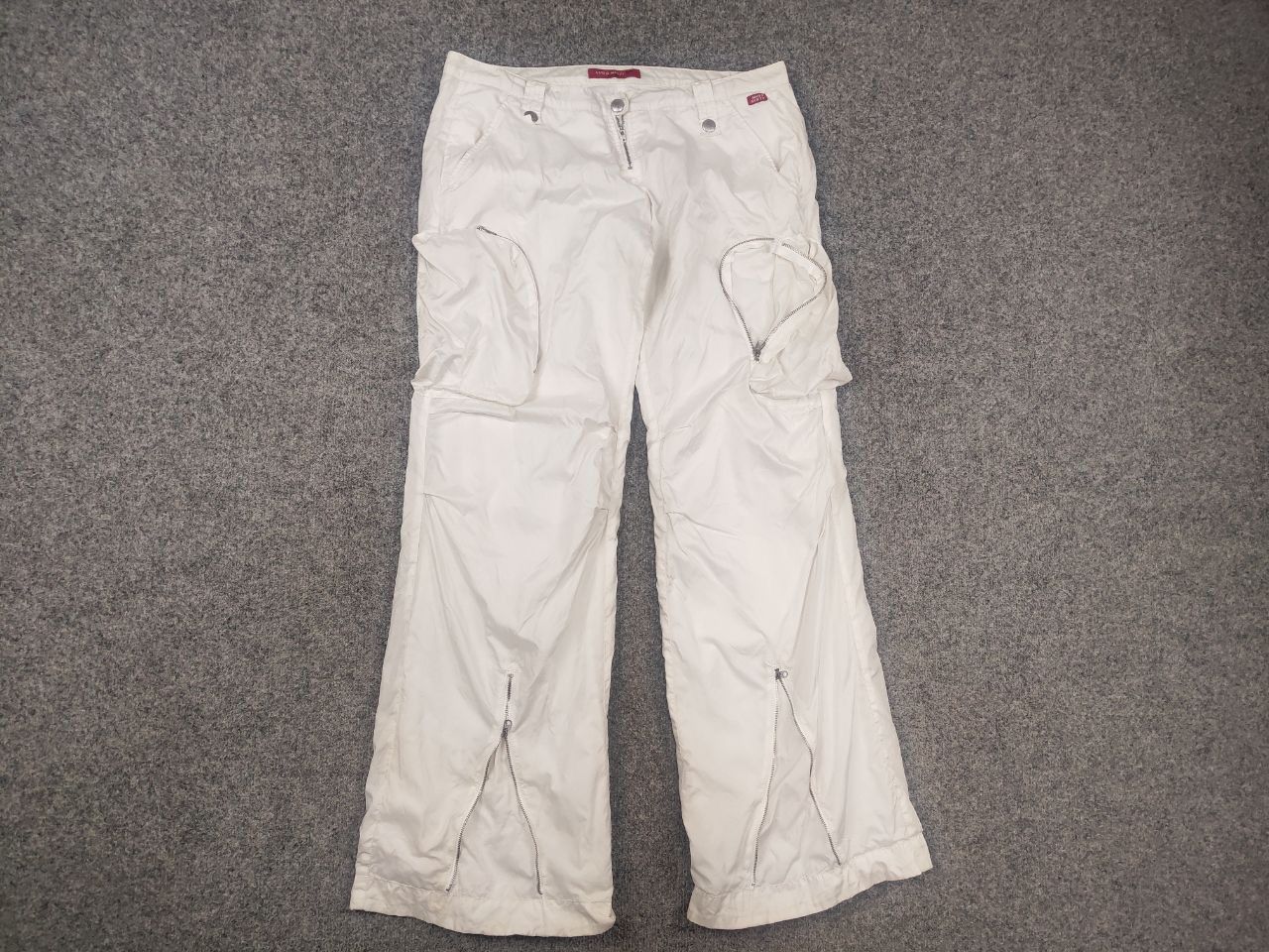 Miss Sixty Vintage Y2K Miss Sixty Parachute Low Rise Cargo Zip Pants Size 30" / US 8 / IT 44 - 7 Thumbnail