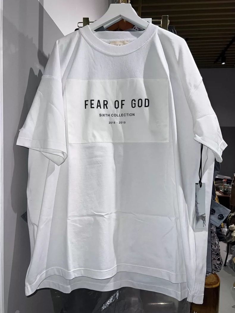 Fear of God Fear of God Main line patch short-sleeved T-shirt Size US L / EU 52-54 / 3 - 1 Thumbnail