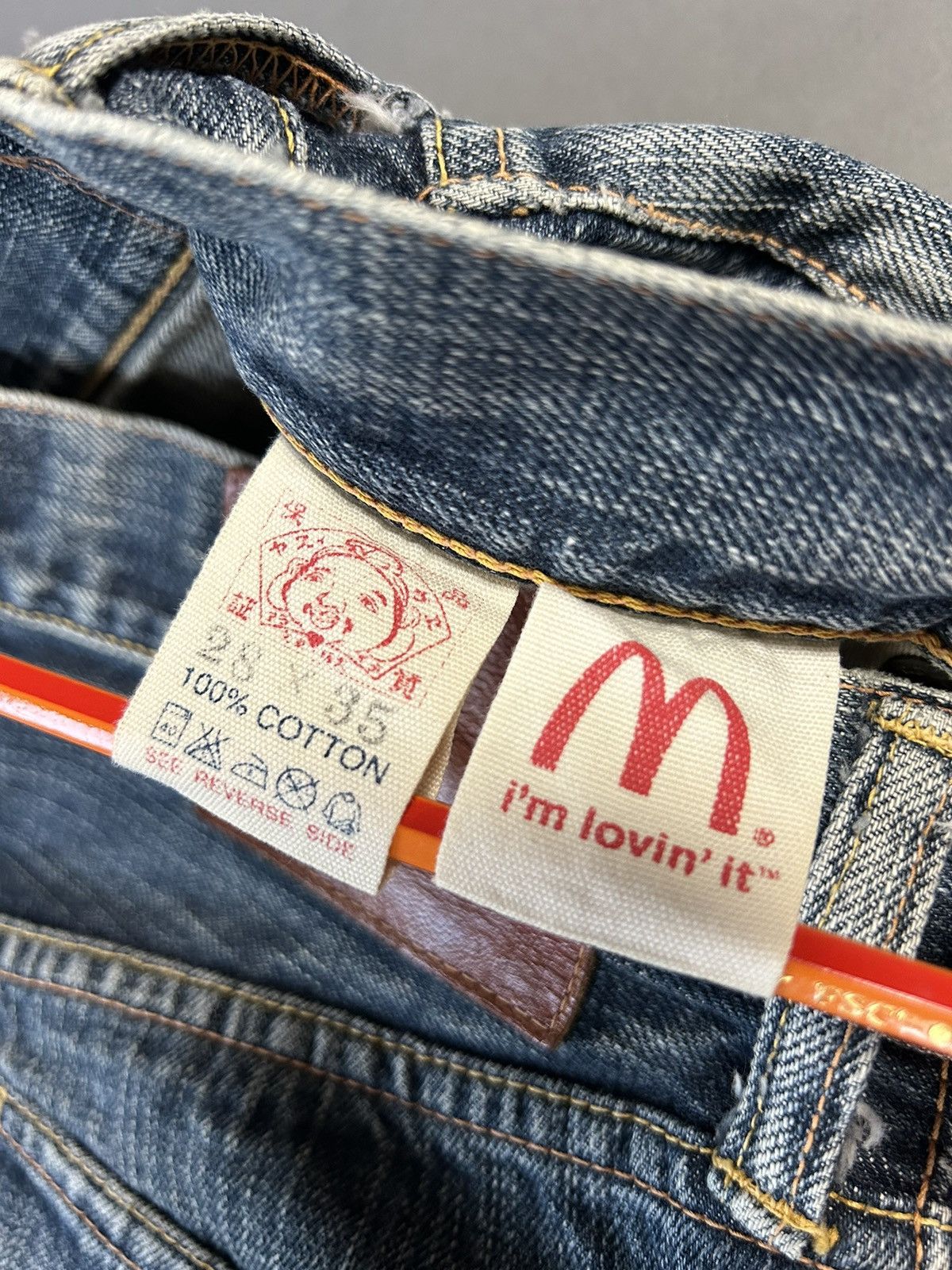 Evisu Evisu x McDonalds Denim Jeans I’m lovin it selvedge Size 28" / US 6 / IT 42 - 13 Thumbnail