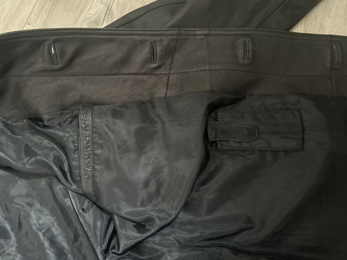 Balenciaga Balenciaga Leather Coat Size US L / EU 52-54 / 3 - 7 Thumbnail
