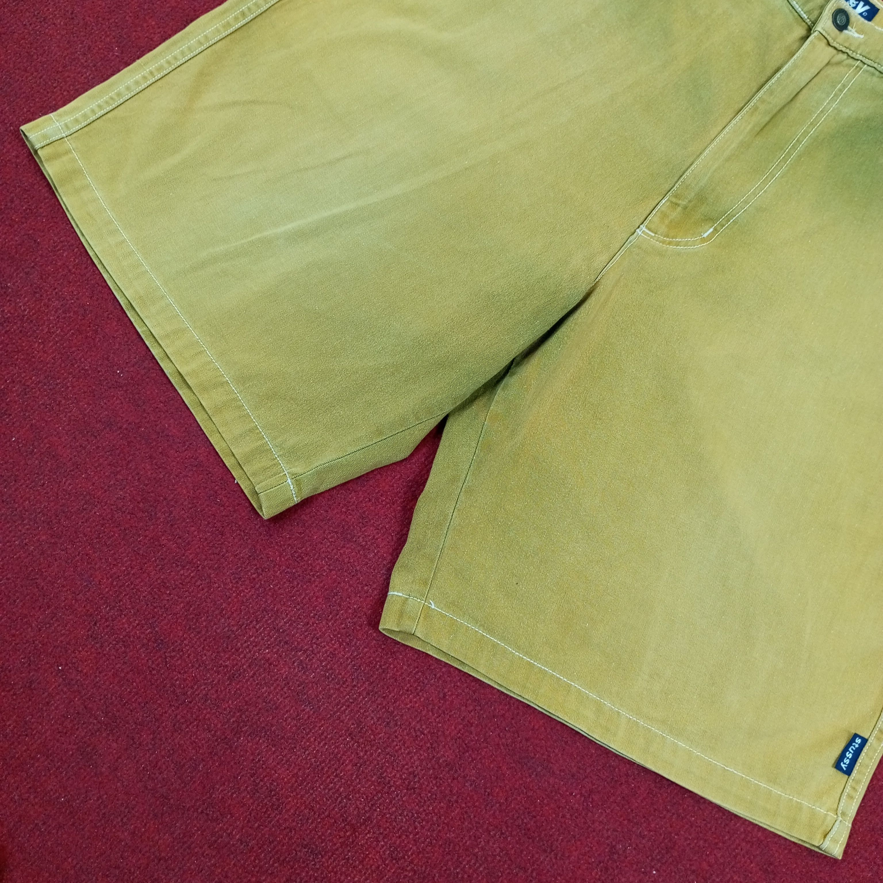 Stussy × Vintage Stussy Streetwear Skateboard Custom Art Style Short Pants Size US 37 - 6 Thumbnail