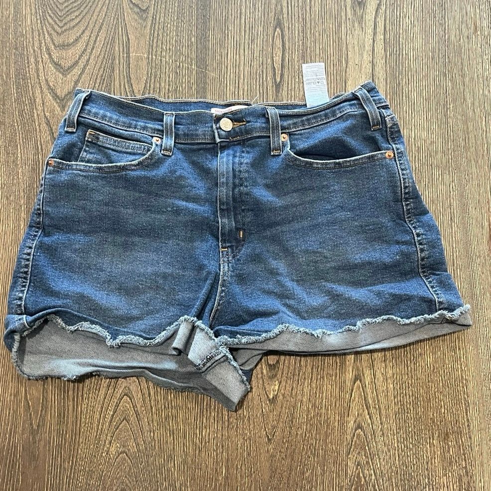 Levi's Signature By Levi Strauss & Co. Heritage Hi-Rise Shorts 16 Size 38" / US 16 / IT 52 - 1 Thumbnail