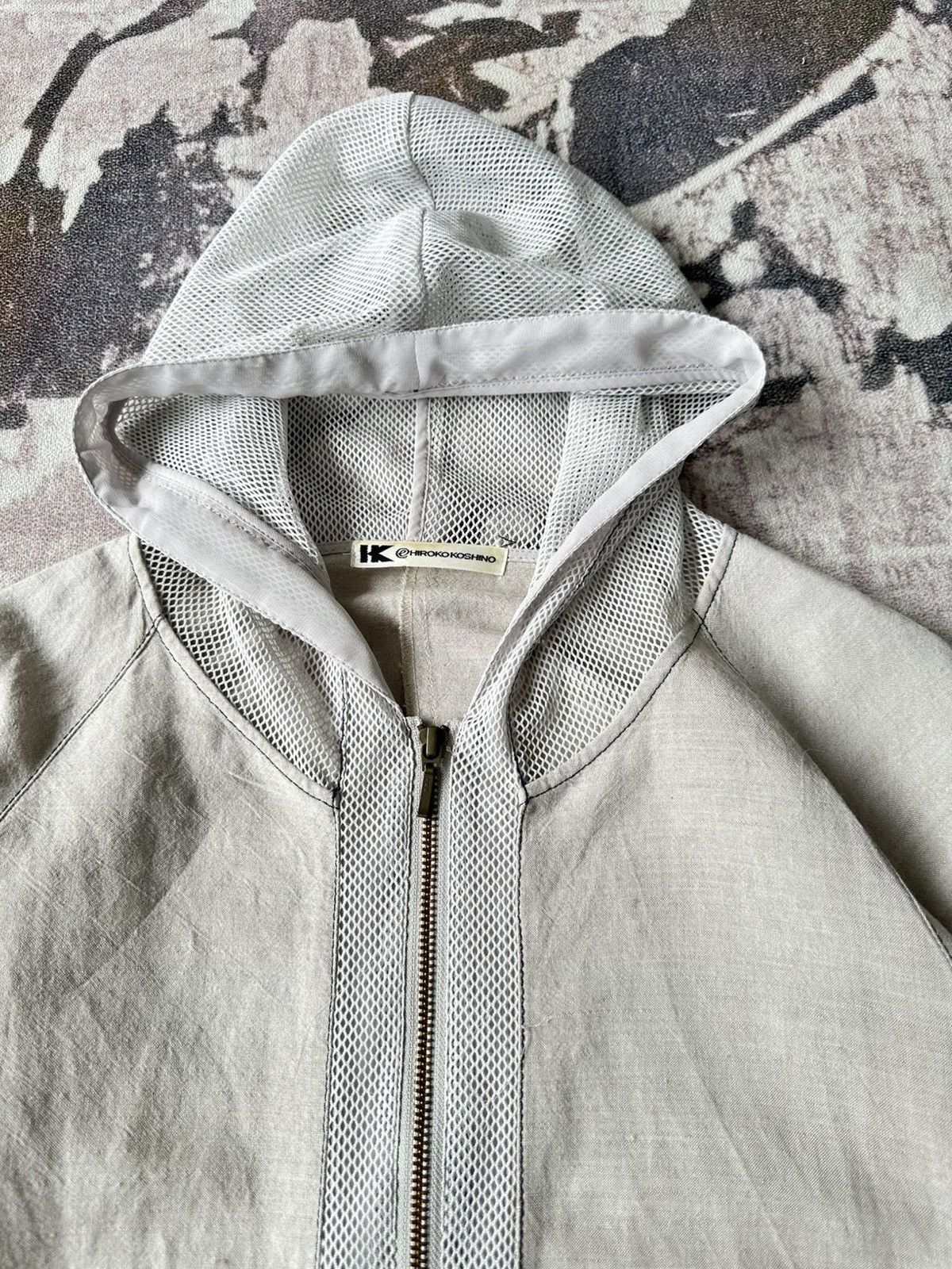 Hiroko Koshino Homme 90's Hiroko Koshino blouson light zipper jacket Size US S / EU 44-46 / 1 - 6 Thumbnail