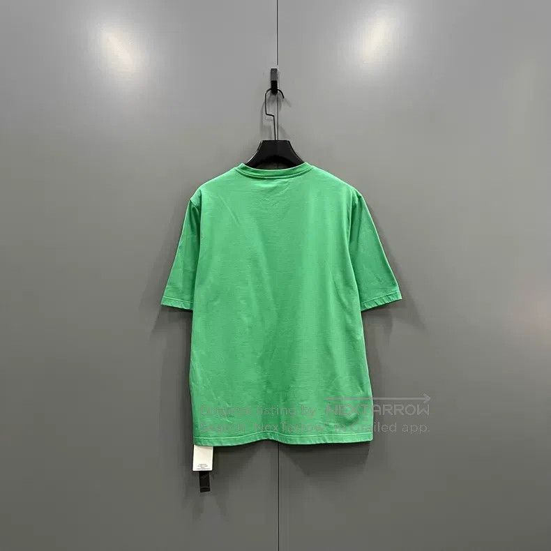 Other Hermes Green Geometric Pattern Patch Short Sleeve Size US M / EU 48-50 / 2 - 4 Thumbnail