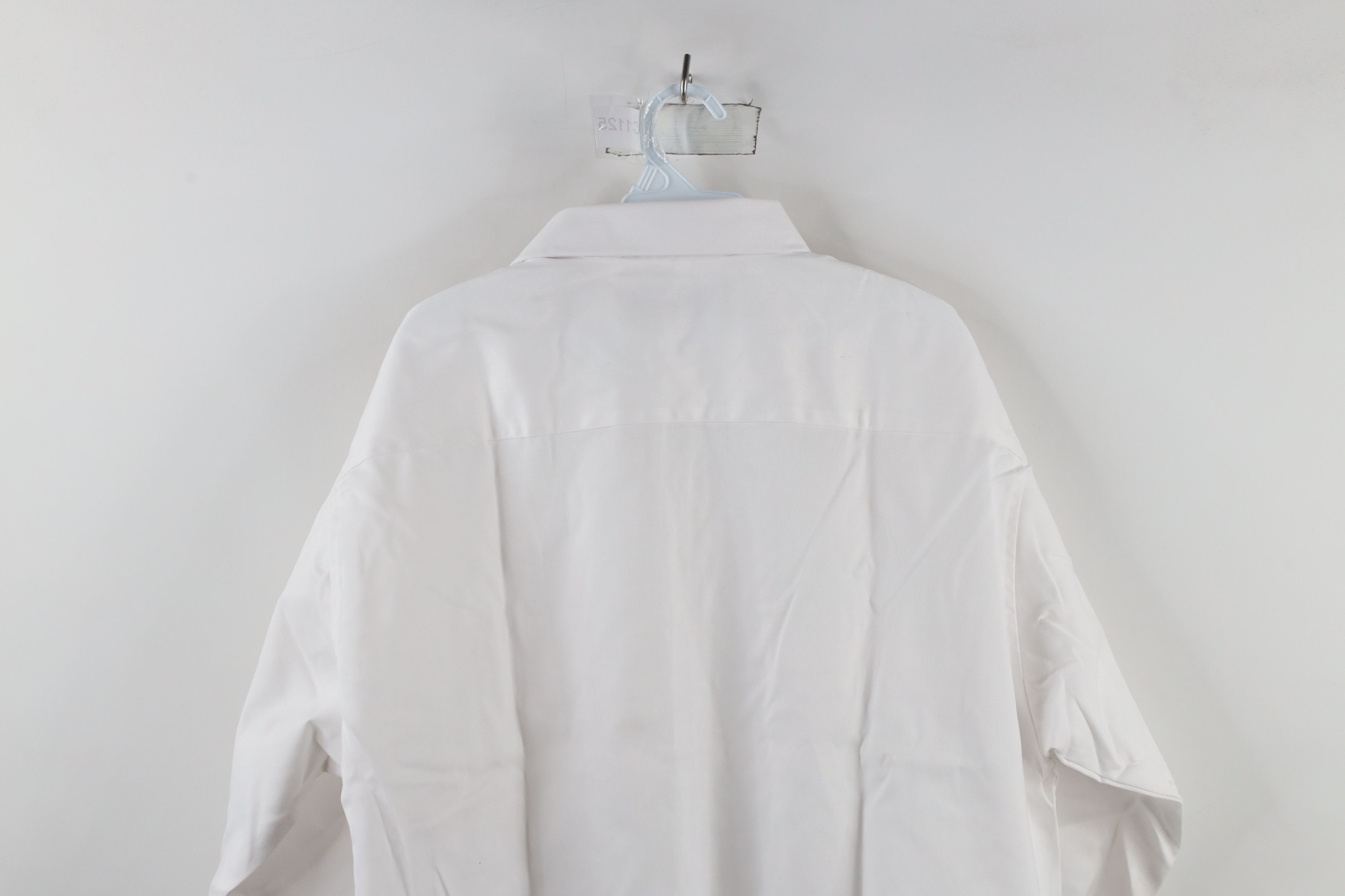 Big Mac × Vintage Vintage 90s Big Mac Blank Collared Work Button Shirt White Size US L / EU 52-54 / 3 - 10 Thumbnail